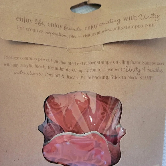 Unity Stamp Co. Birds of a Feather Pre-cut Unmounted Repositionable Stamps New - Picture 7 of 13